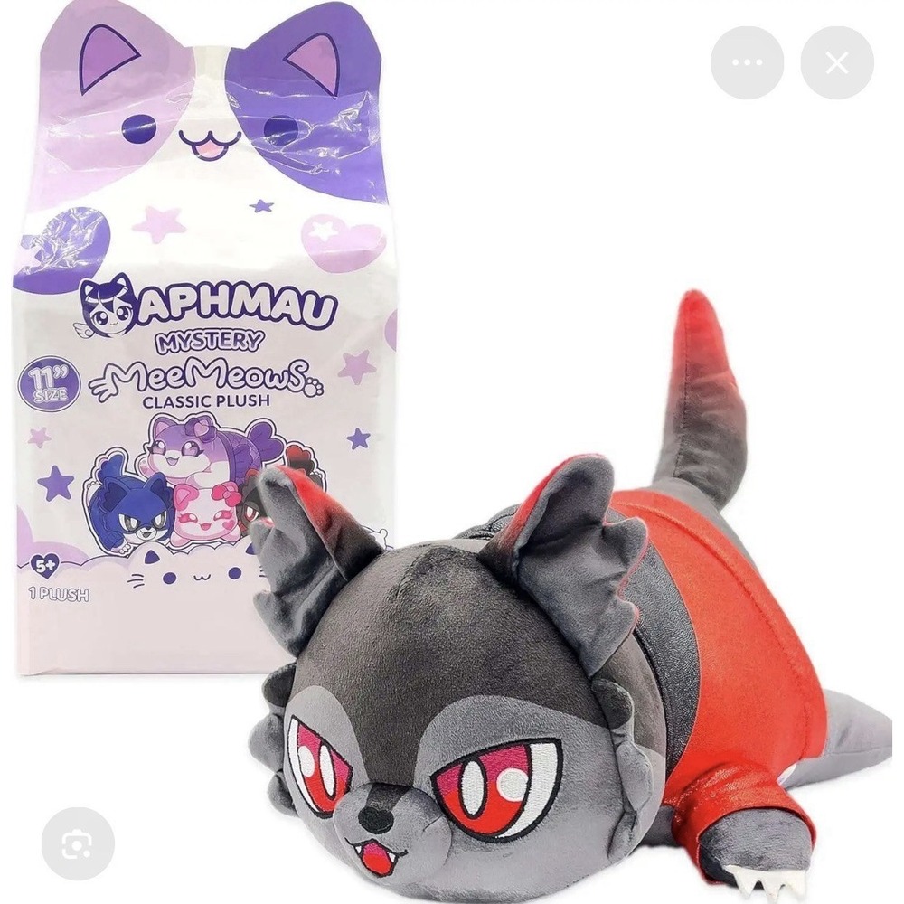 Aphmau Mystery Meemeows Ultima Aaron Cat 11" New Sealed Plush